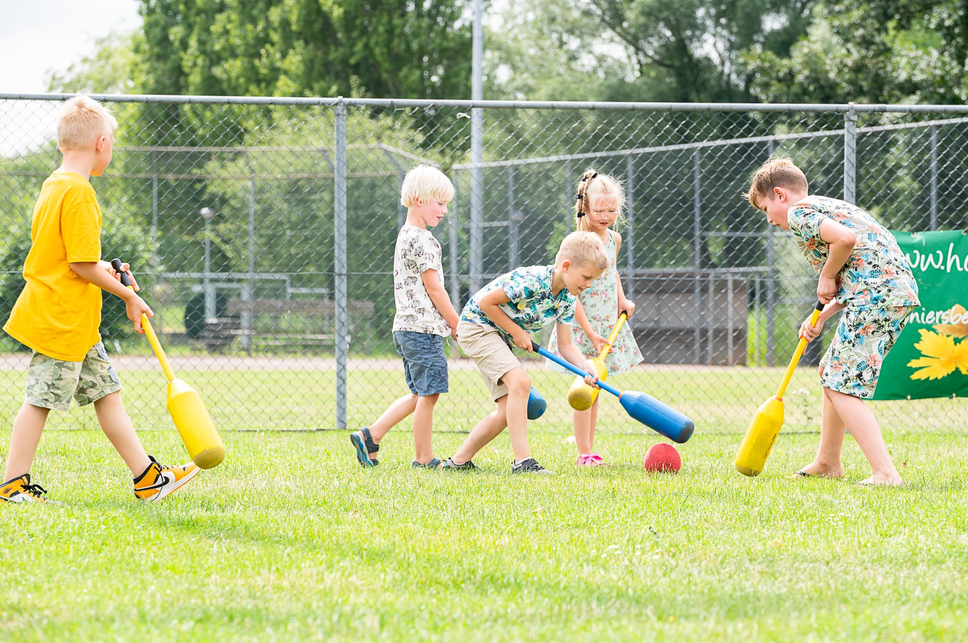 Sportieve kinderen bij de sport bso van kinderopvang huizen 